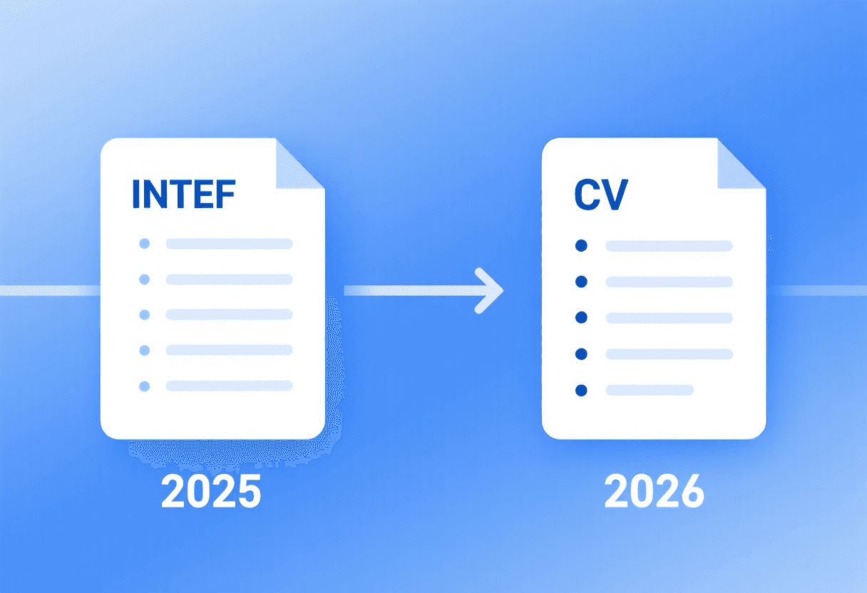 Dos documentos alineados: guía INTEF 2025 con cuatro principios y Marco Comunitat Valenciana 2026 con cinco bloques, sobre línea de tiempo 2025-2026